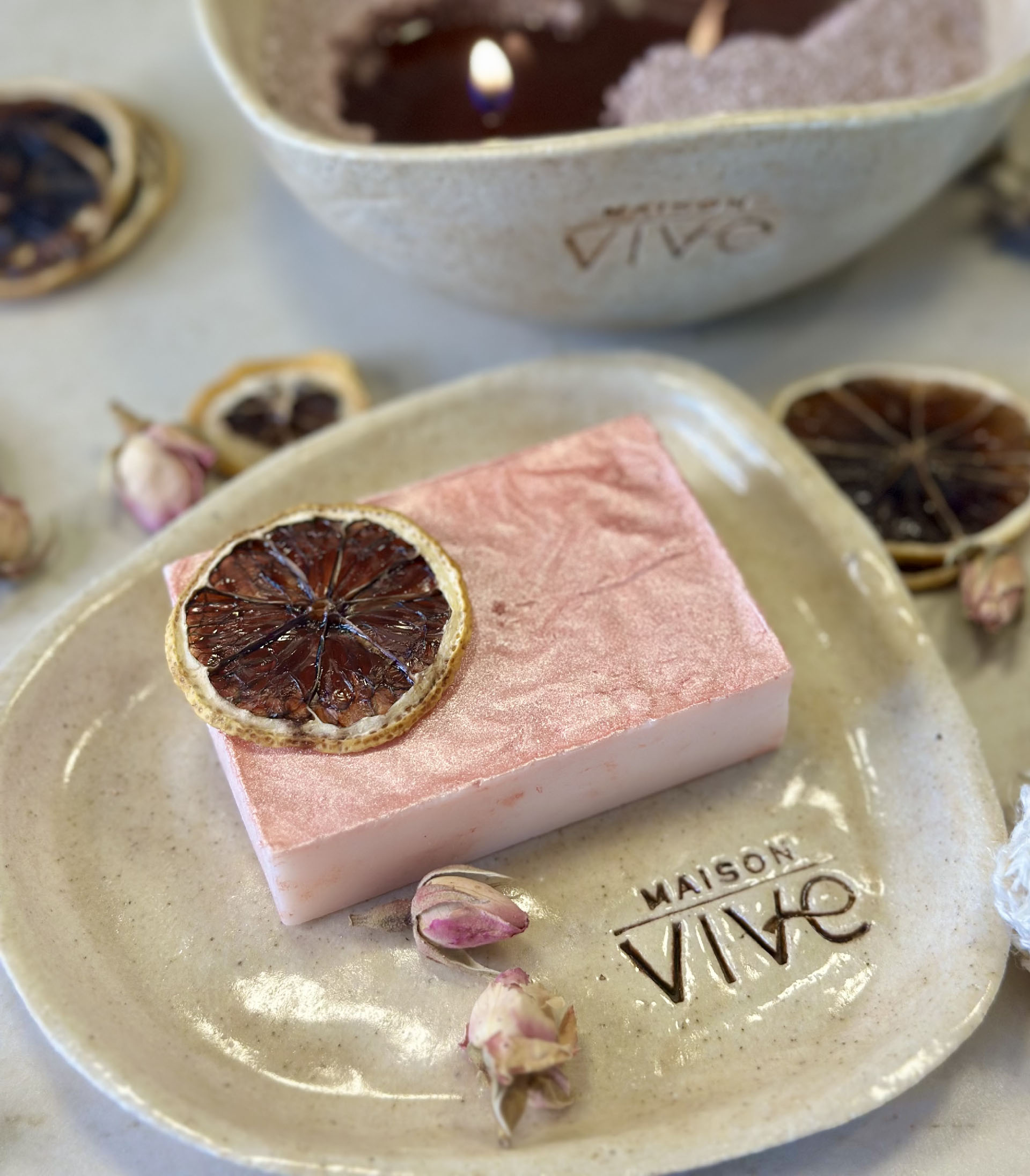Botanical Soap workshop in Zoersel van Maison Vive