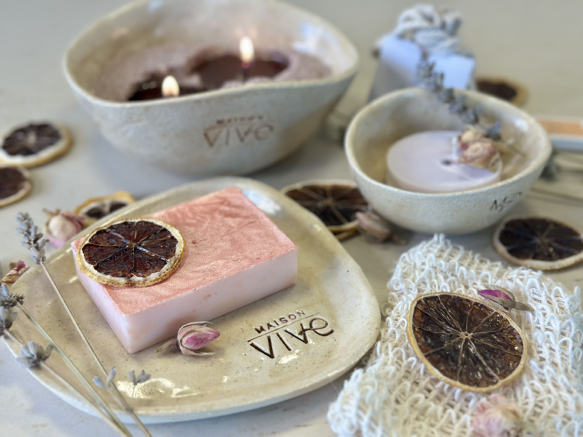 Ritual Soap Set handgemaakte zeep van Maison Vive